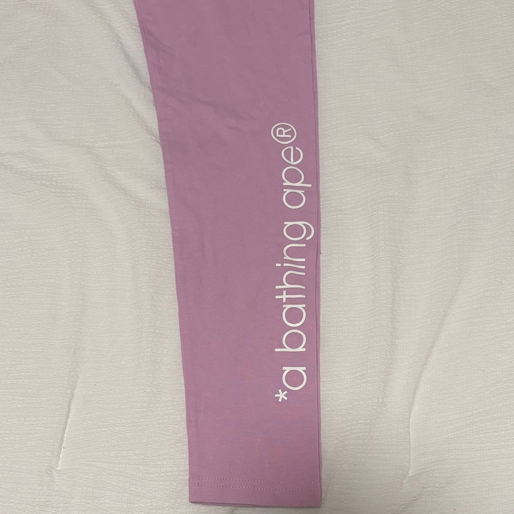 A Bathing Ape Women's Stylish Lavender Leggings